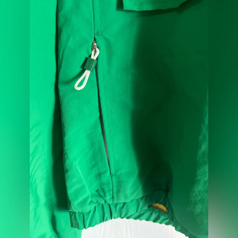 Good Good Golf Women's The Bay Windbreaker Jacket  Kelly Green Size L - Picture 5 of 16
